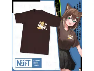 にじさんじライバーモデルTシャツ【第8弾】 文野環 モデル M