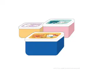 【3SKM×サンリオキャラクターズ】シール容器セットの公式画像