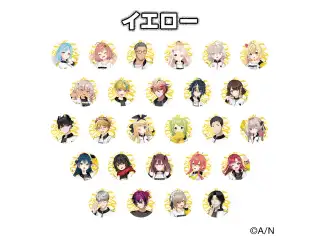 【にじフェス2026】クラスジャージ缶バッジ イエロー A
