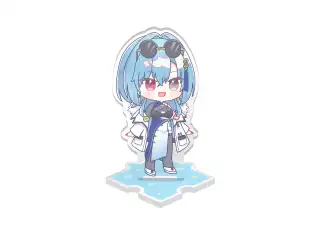 あおぎり高校 ぽぷらーと ミニアクリルスタンド 春雨麗女