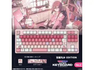 VSPO! GEAR ゲーミングキーボード Ver.2 甘結もか