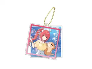 【2025アクアリウム】スライドアクリルキーホルダー 心白てとの公式画像