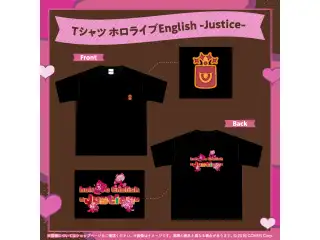 ホロライブEnglish Advent VS Justice Valentine's Day Tシャツ ホロライブEnglish -Justice-の公式画像