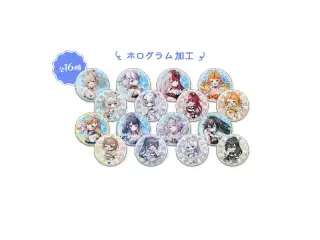 ミリプロ サマーコレクション ランダム缶バッジ 全16種 2025の公式画像