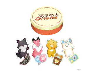 【おでかけOriens】缶入りステッカーセットの公式画像