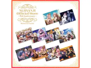 【にじストア3周年メモリアルグッズ】クリアファイル 町田ちま、飛鳥ひなの公式画像