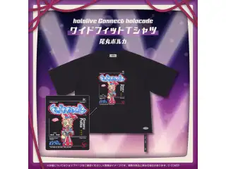 hololive Connect holocode ワイドフィットTシャツ 尾丸ポルカ XL
