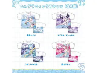 hololive Splash T-Party! 事後通販 フルグラフィックTシャツ ラプラス・ダークネスの公式画像
