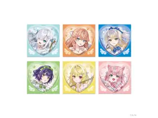 【ディア フロム キューピッド】ハート型缶バッジ 栞葉るり
