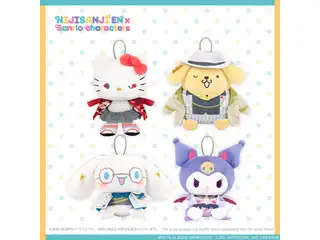 【NIJISANJI EN×Sanrio characters】ぬいぐるみマスコット Luxiem 【NIJISANJI EN×Sanrio characters】ぬいぐるみマスコット ヴォックス・アクマ×ハローキティの公式画像