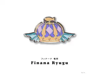 【NIJISANJI EN PIN BADGE COLLECTION Vol.1】モチーフピンバッジ フィナーナ 竜宮