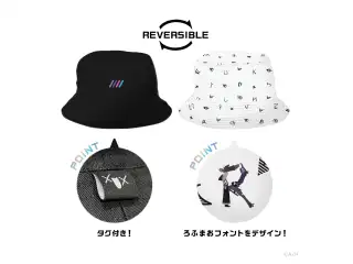 【ROF-MAO 2nd Anniversary】リバーシブルバケットハットの公式画像