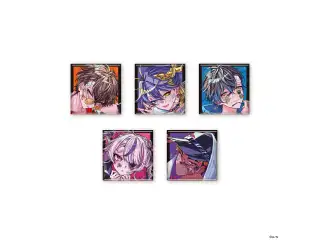 【FACE DECOR COLLECTION Vol. 1】スクエア缶バッジ アルバーン・ノックス
