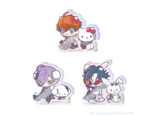 【3SKM×サンリオキャラクターズ】ミニアクリルブロック 魁星×ウィッシュミーメルの公式画像