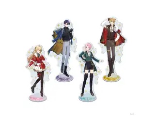 【HAPPY TRIGGER CHRISTMAS】箔押しアクリルスタンド 家長むぎ