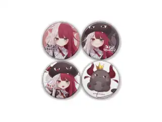 あくび・でもんすぺーどデビュー記念　缶バッジ4種 4種セットの公式画像