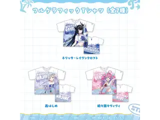 hololive Splash T-Party! 事後通販 フルグラフィックTシャツ 綺々羅々ヴィヴィ