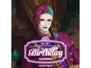 ジョー・力一誕生日グッズ＆ボイス2025 箔押し缶バッジ&チェキ風カードの公式画像