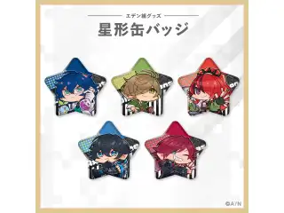 【エデン組】星型缶バッジの公式画像