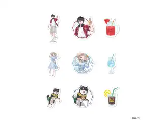 【黒夢町より、残暑お見舞い申し上げます】ステッカーセット 町田ちまの公式画像