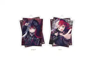 あくび・でもんすぺーど 2周年記念 両面アクリルキーホルダーの公式画像