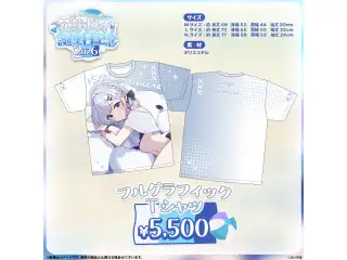 花芽すみれ　誕生日記念2026 フルグラフィックTシャツ（Mサイズ）