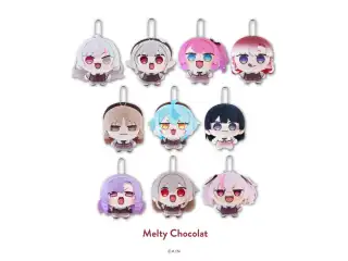 【にじさんじ 8th with cake！】にじまるっと ぬいぐるみマスコット Melty Chocolat 【にじさんじ 8th with cake！】にじまるっと ぬいぐるみマスコット 魔使マオ