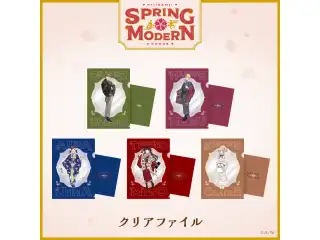 【スプリングモダン グッズ】クリアファイル オリバー・エバンスの公式画像