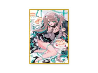 あおぎり高校 公式美術部 A5色紙 栗駒こまる