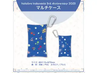 ホロライブインドネシア 活動3周年記念 hololive Indonesia 3rd Anniversary 2023 マルチケース