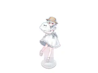 【2025アクアリウム】オーロラアクリルスタンド 白那しずくの公式画像