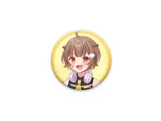 [常設販売]ミリプロ ウェルカムグッズ 缶バッジ 音ノ瀬らこの公式画像