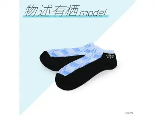 にじさんじアパレルグッズプロジェクト　靴下 物述有栖 model