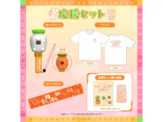 【2次販売】桃鈴ねね 1st Live 「花咲く＊ねねねねねねねね超開花！」ライブグッズ 応援セットの公式画像