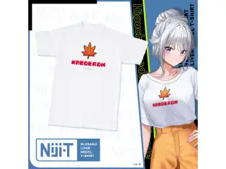 にじさんじライバーモデルTシャツ【第4弾】 樋口楓 モデル M