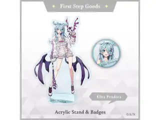 【First Step Goods】エリーラ ペンドラ 缶バッジ