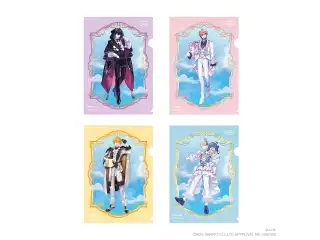 【Oriens×サンリオキャラクターズ】キラキラクリアファイル 佐伯イッテツ×バッドばつ丸