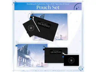 Hoshimachi Suisei Live Tour 2024 "Spectra of Nova" ライブグッズ 受注生産 Pouch Setの公式画像
