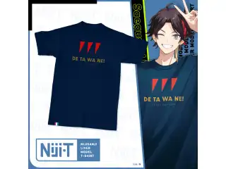にじさんじライバーモデルTシャツ【第7弾】 三枝明那 モデル M