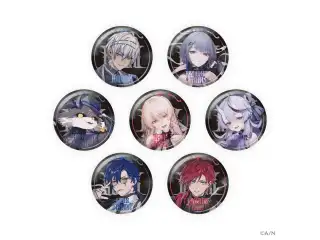 【NIJI HOLIC】ビッグ箔押し缶バッジ でびでび・でびる