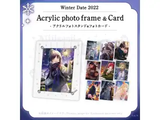 【ウィンターデート2022】アクリルフォトスタンド＆フォトカード 星川サラ