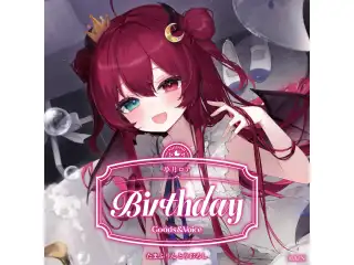 夢月ロア誕生日グッズ＆ボイス2025 B5アクリルパネルセット