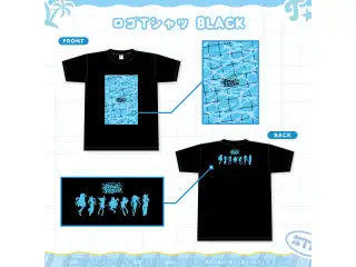 hololive Splash T-Party! 事後通販 ロゴTシャツ BLACK XLの公式画像