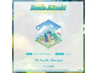 青月レミア　2周年記念2026 箱庭アクリルジオラマの公式画像