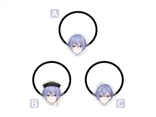 【白雪レイド】 2026誕生日グッズ ランダム顔面ヘアゴムの公式画像