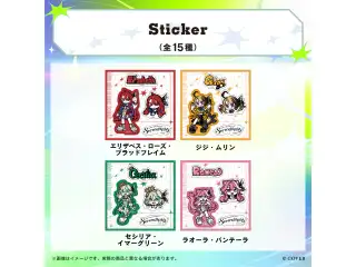【2次販売】hololive English 4th Concert -Serendipity- ライブグッズ Sticker Elizabeth Rose Bloodflame