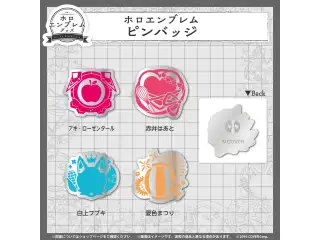 ホロエンブレム ピンバッジ 1期生 ピンバッジ 夏色まつり