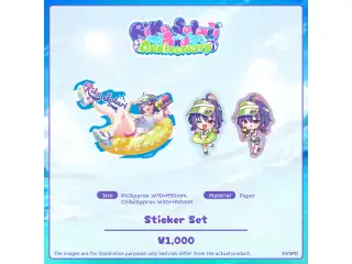 ソラリリコ　2周年記念2026 ステッカーセットの公式画像