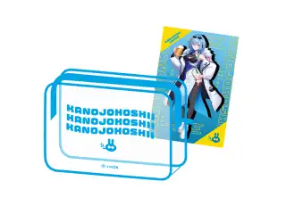あおぎり高校 春雨麗女 誕生日記念グッズ2024 クリアポーチ＆ポストカードセット