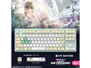 VSPO! GEAR ゲーミングキーボード Ver.2 英リサ